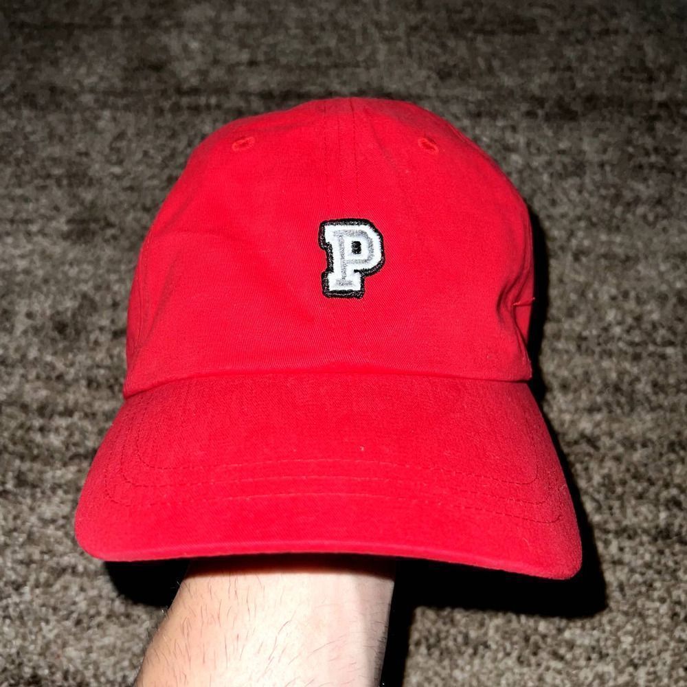LOVE PINK Victoria Secret Red Adjustable Hat